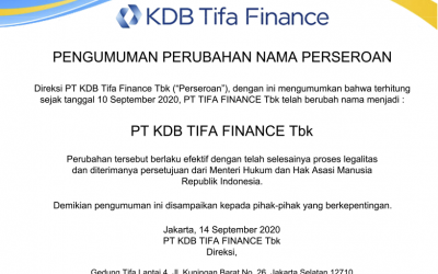 Website Resmi Kdb Tifa Finance Home